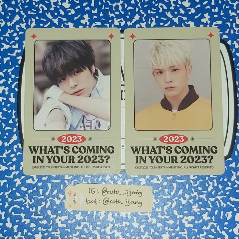 [READY] TREASURE 2023 WELCOMING COLLECTION WELCOL FORTUNE PC PHOTOCARD ASAHI YOON JAEHYUK