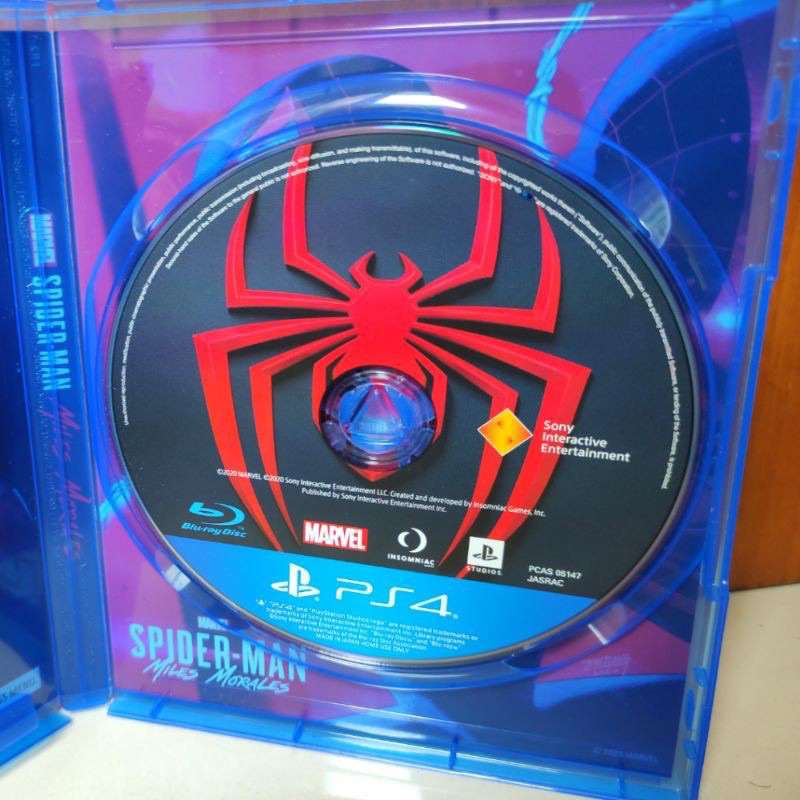 Spiderman Miles Morales PS4 Kaset Spider-Man Milesmorales Playstation PS 4 5 Marvel CD BD Game Spidey Spider Man Games PS5 Region 3 Asia Reg3 Reg 3 ps4 ps5 Super hero heroes bluray laba superhero avengers spidermen men goty mainan anak disc petualangan