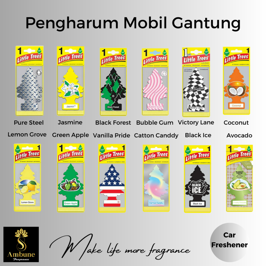 pengharum mobil gantung Bubble Gum Ambune