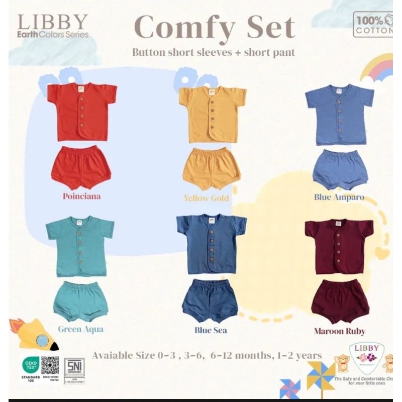 Libby comfy set pendek