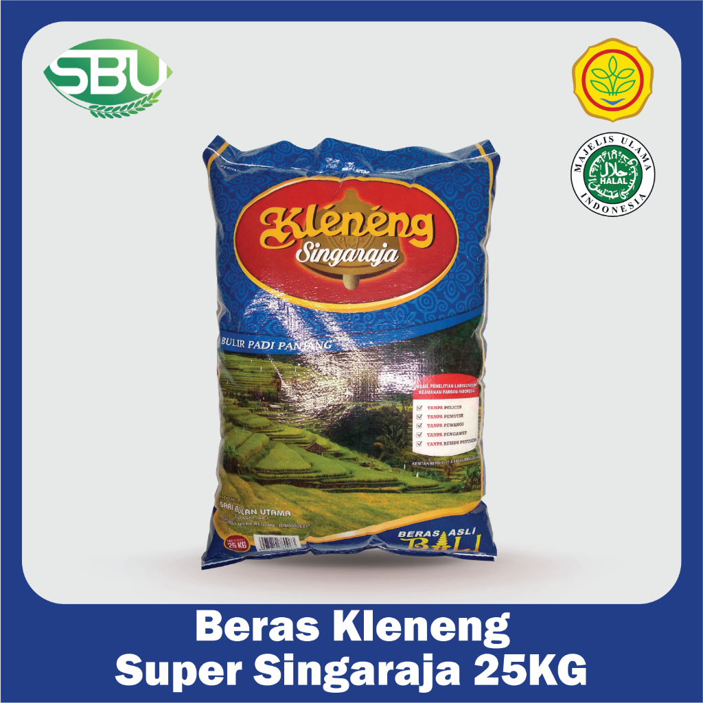 

Beras Putih Premium Kleneng Super Singaraja 25KG