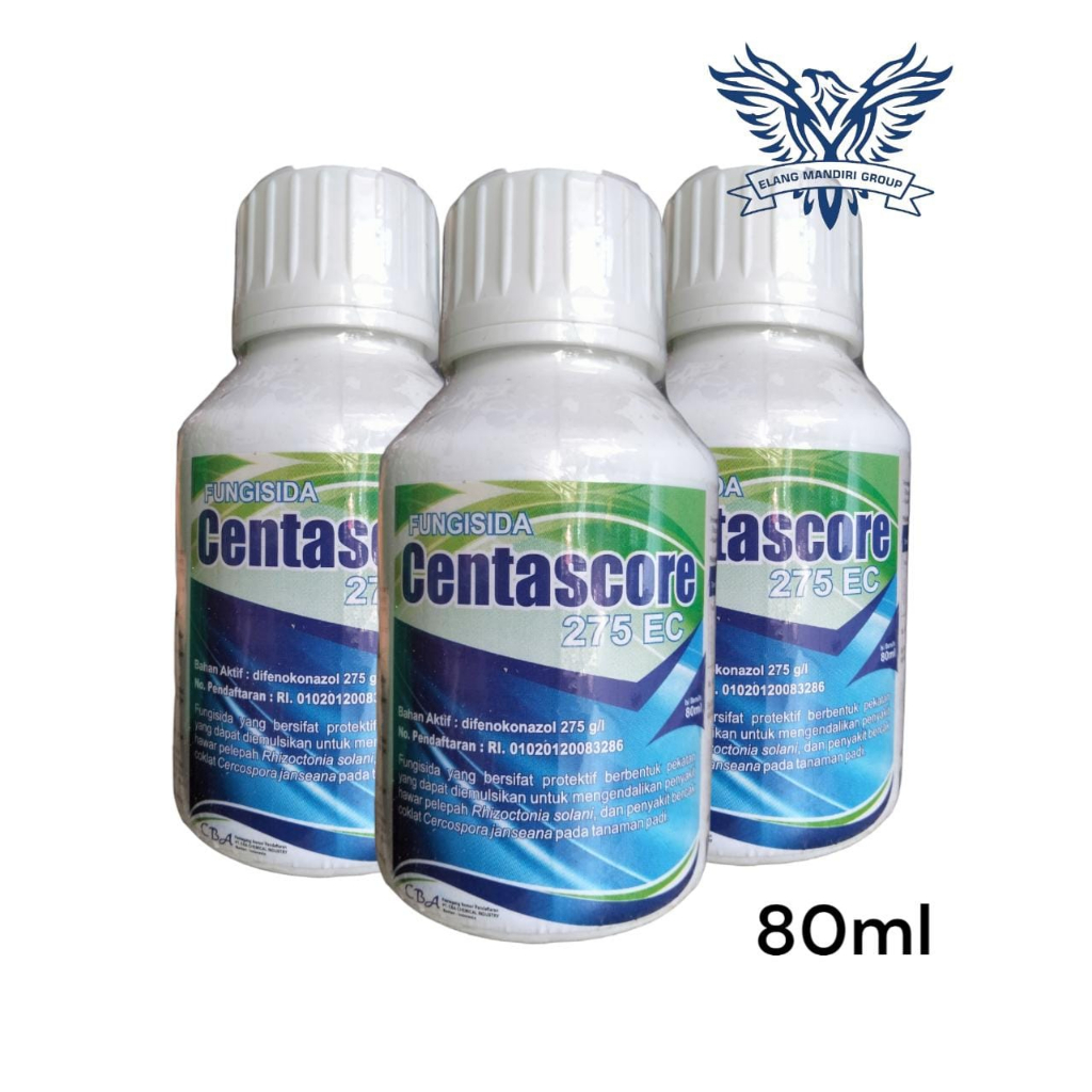 Fungisida CENTASCORE 275EC 80ml Pengendali Hama Penyakit Bercak Difenokonazol 275g/l Explore Phanthom Score