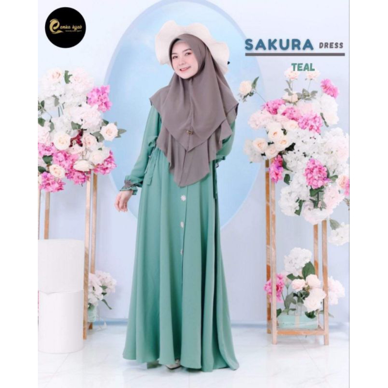 Gamis Sakura Dress by Emka Hijab