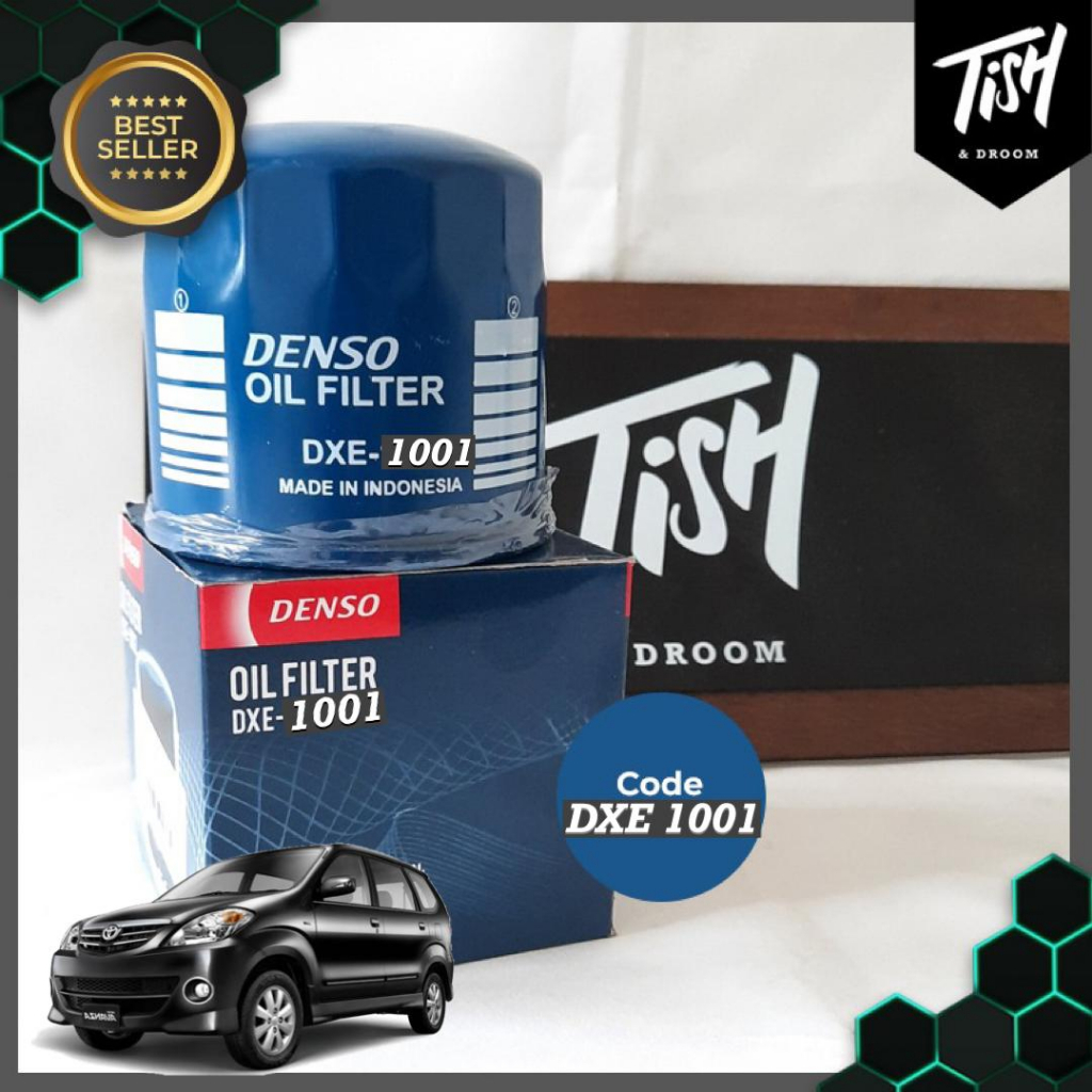 Denso DXE 1001 Oil Filter Avanza Xenia Veloz All New Old Filter Oli Mobil