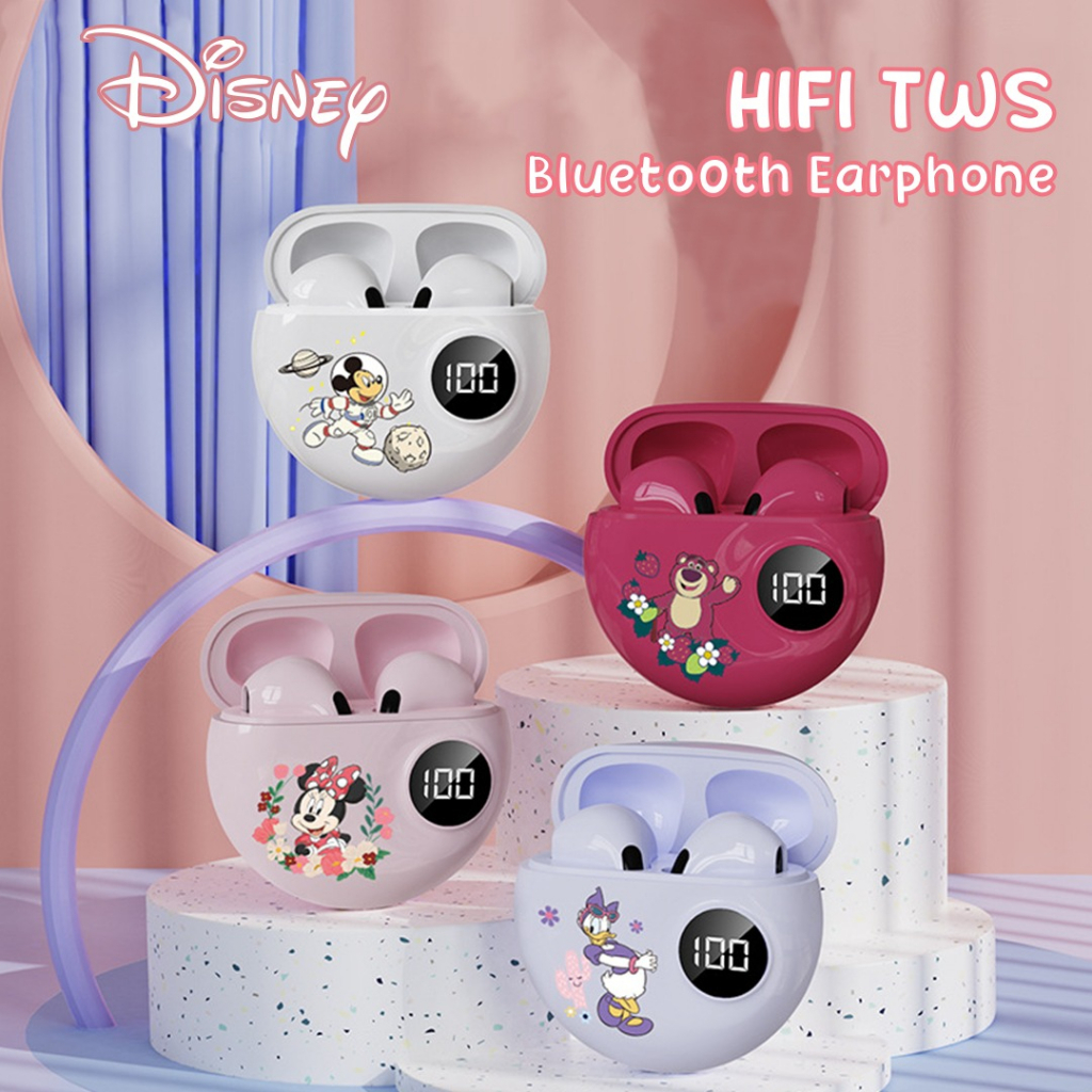 Headset Bluetooth TWS Apro6 Disney 5.3 Earphone Wireless Stereo Bass AH073 - ACS