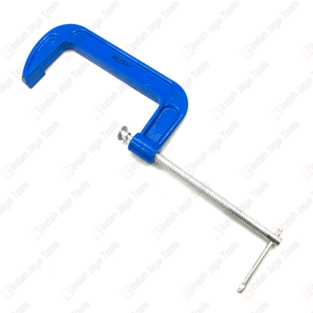 RUSH Klem C SATUAN 6 Inch - Catok Clamp Alat Jepit Penjepit