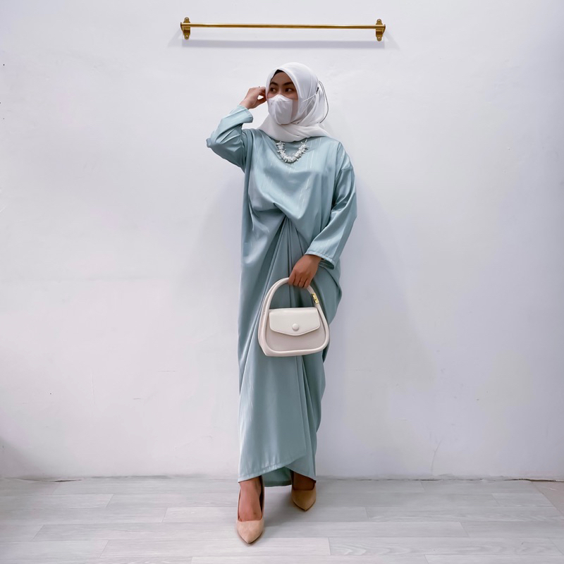 AURELA KAFTAN | GAMIS LEBARAN PAKAIAN WANITA DRESS MUSLIMAH