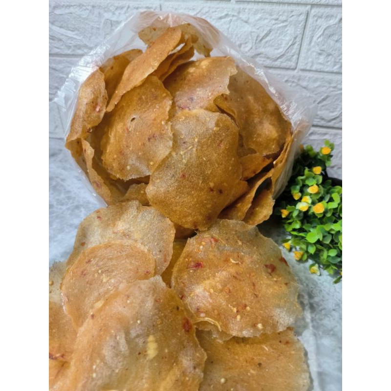 

krecek kripik samiler varian ORI dan pedas