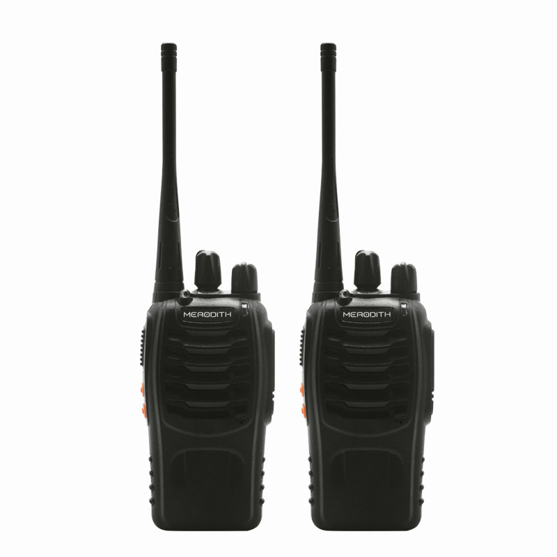 HT 2 unit HT MERODITH 888S 3-5KM  Handy Talky  Walkie Talkie Radio dua arah 2800MAH ORIGINAL 2 units Walkie talkie