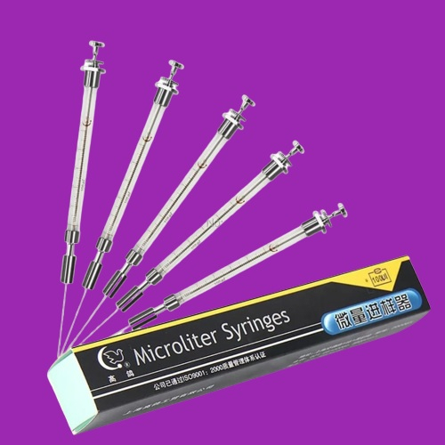 Microliter Syringe Injector Glass 50 ul  Mikroliter 50 ul