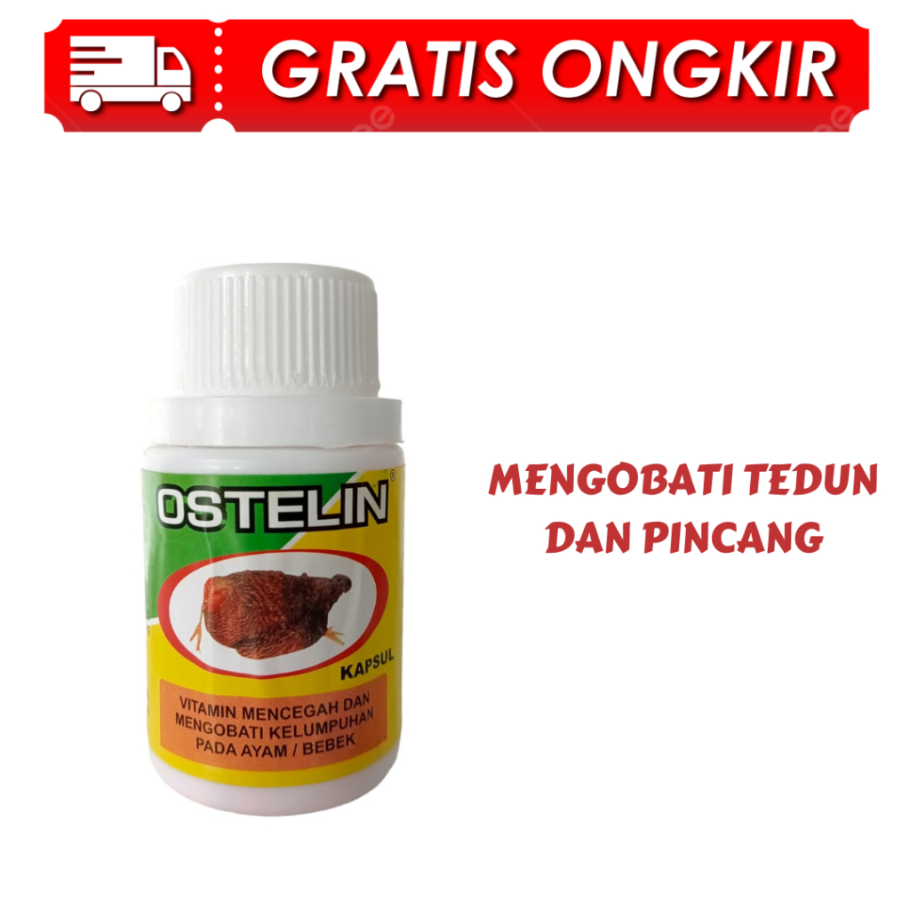 OSTELIN 50 KAPSUL - ayam lumpuh