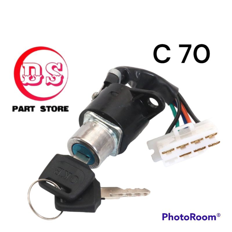 KUNCI KONTAK HONDA C 70 C70 K3 KABEL 7