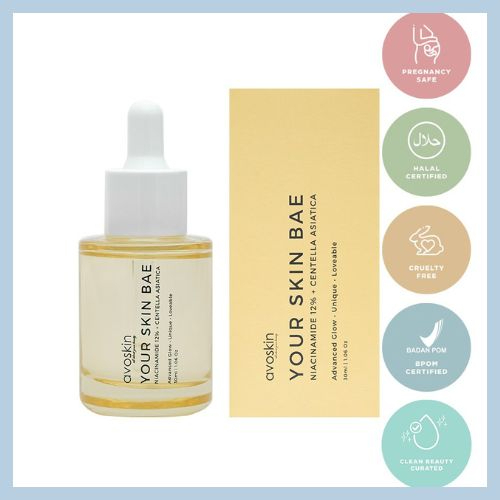 [CLEARANCE SALE] Serum Avoskin Your Skin Bae Niacinamide 30ml-Mencerahkan Kulit