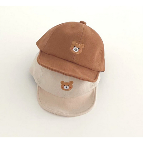 Korean Mr. Bear / Cory Bear Cap - Topi Anak Lucu Kids Cap Beruang Topi Anak Bayi Aksesoris Cewe Cowo Lucu Baby