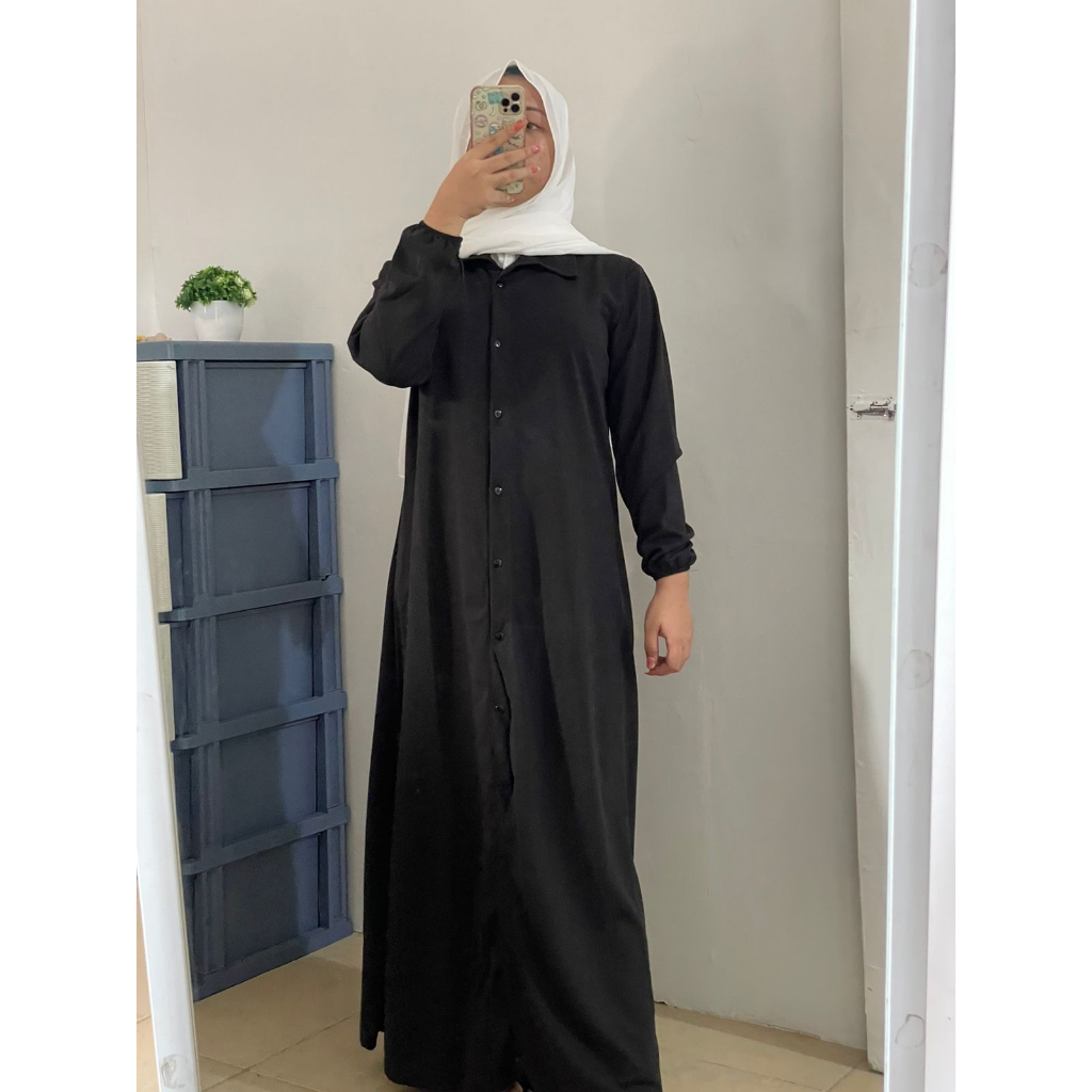 Nidia Dress Maxi Gamis Fashion Muslim