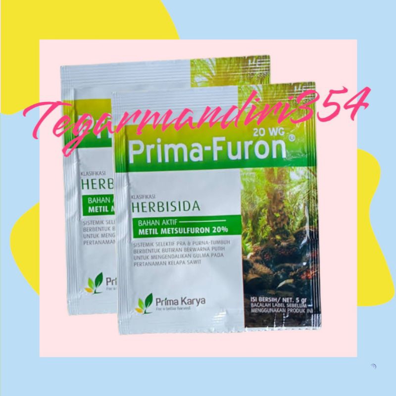 HERBISIDA PRA TUMBUH PENTAFURON herbisida pentafuron 20wp 5gram