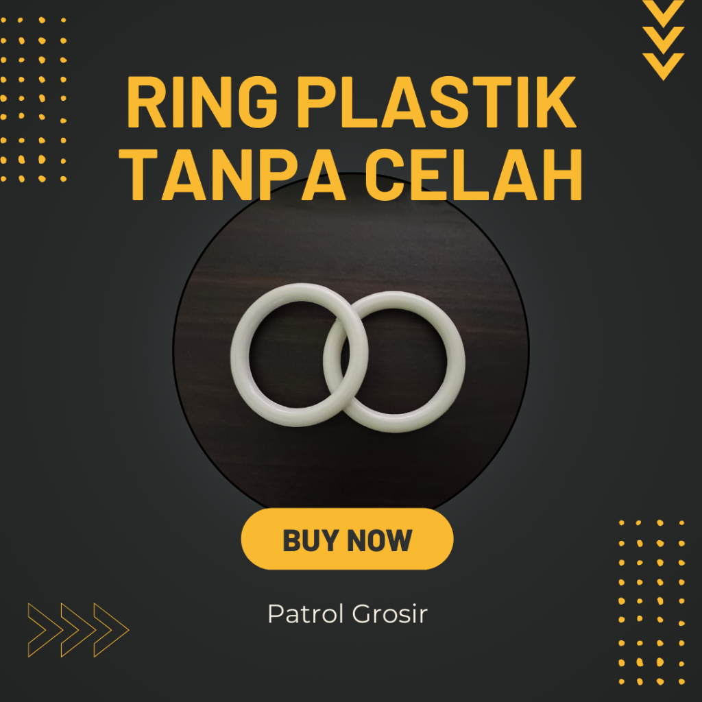 Ring Plastik Tanpa Celah