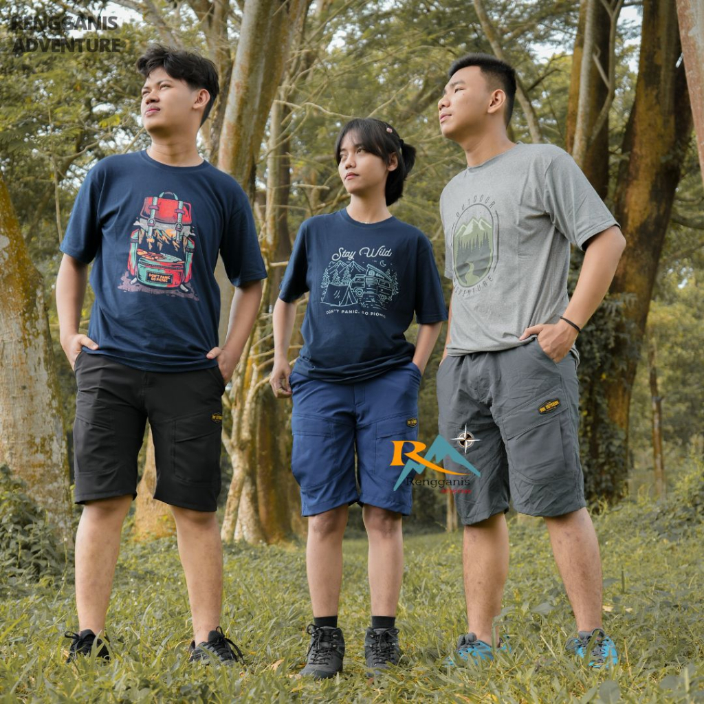 CELANA PENDEK CARGO RIR OUTDOOR CELANA HIKING GUNUNG