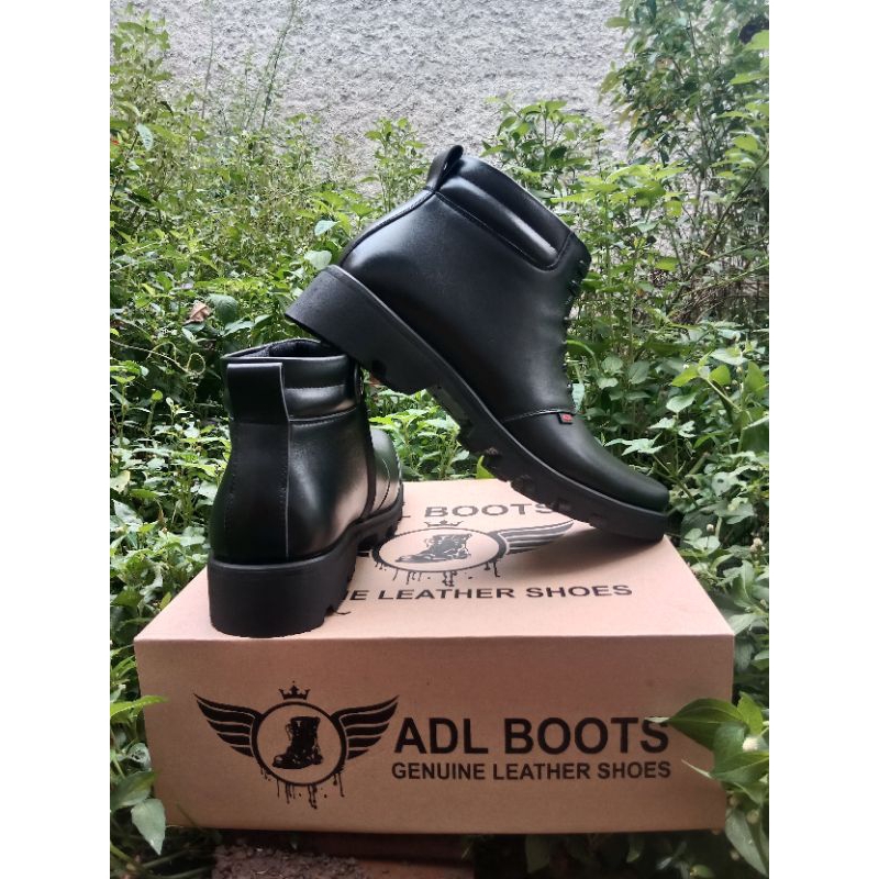 SEPATU PDH KULIT ASLI TALI VARIASI ADL BOOTS