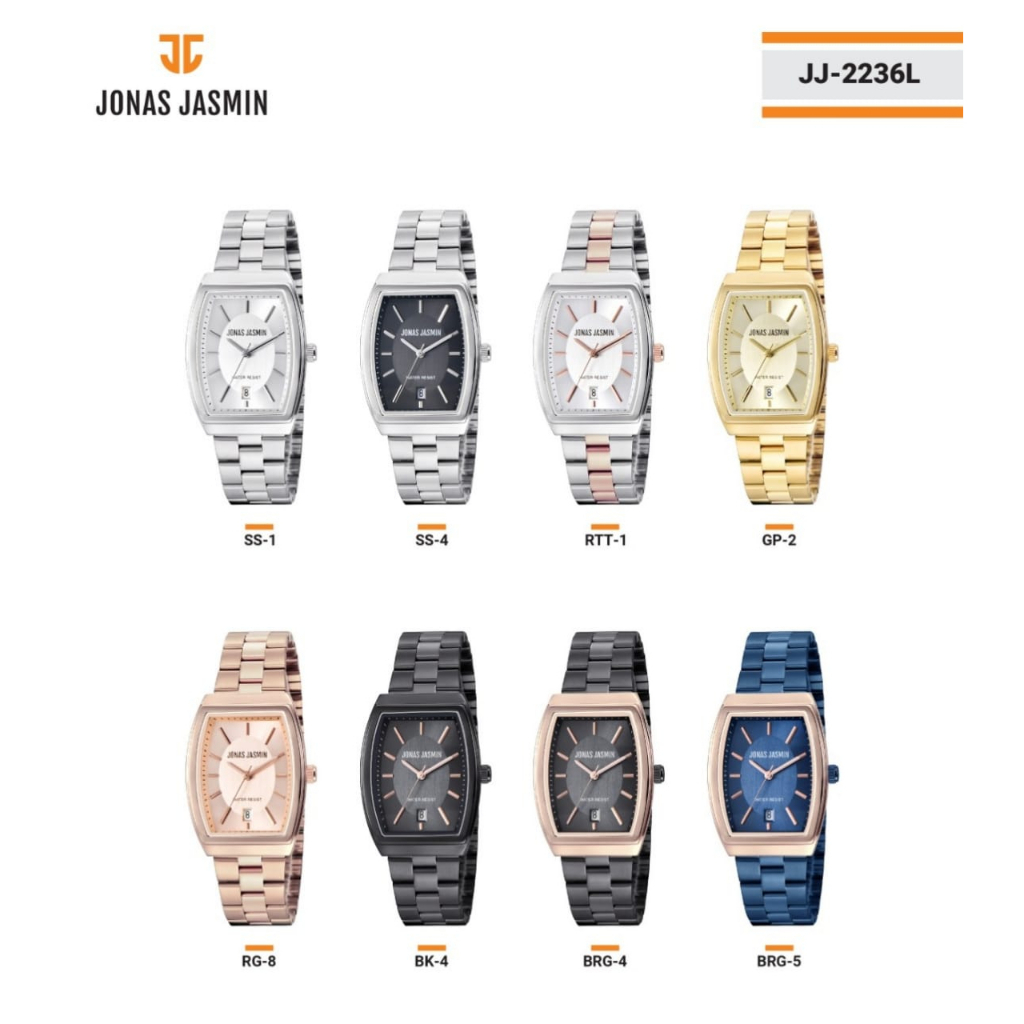 JAM TANGAN WANITA JONAS JASMIN JJ-2236L J2236L JJ 2236L ORIGINAL