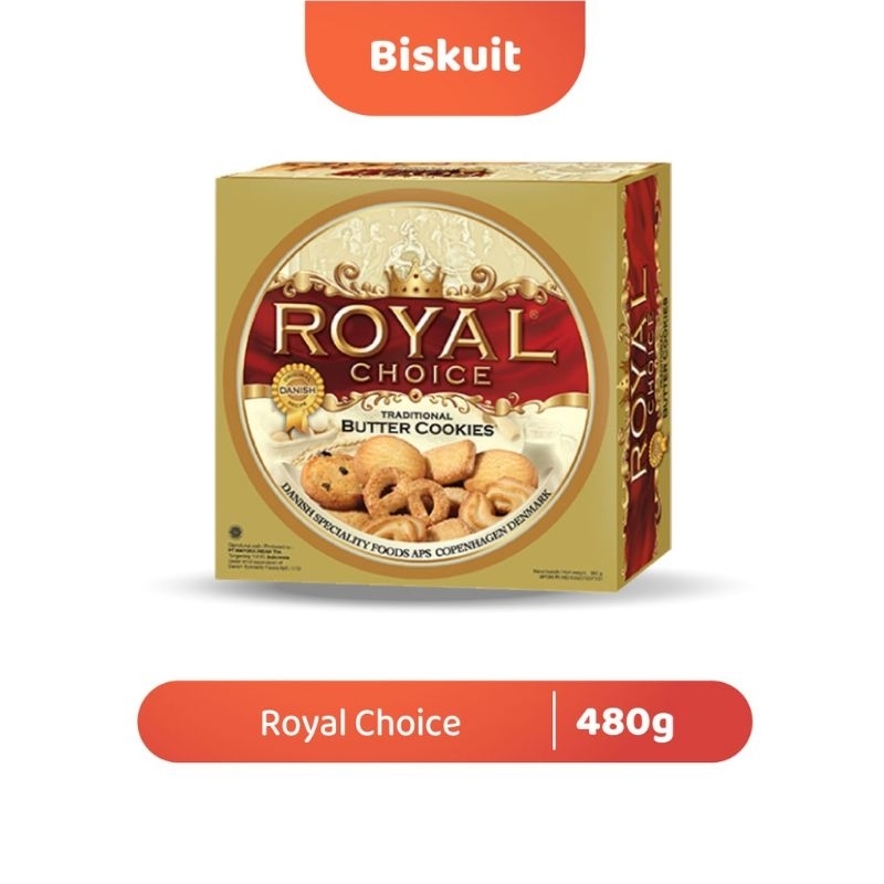 

ROMA ROYAL CHOICE BUTTER COOKIES 480GR