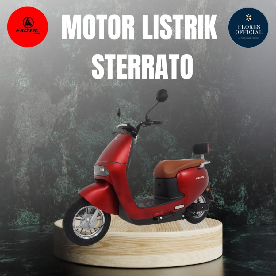 SEPEDA MOTOR LISTRIK STERRATO STERATO PACIFIC EXOTIC