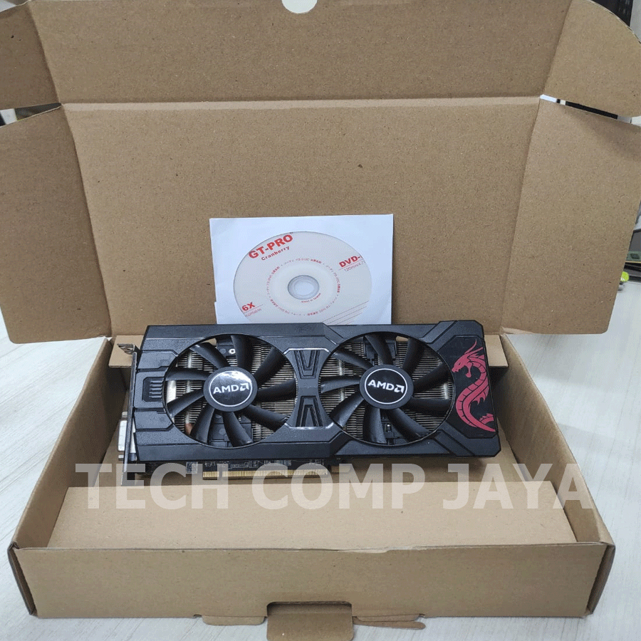 VGA RX 570 4GB DDR5 PLUS PASTA PAKET VGA