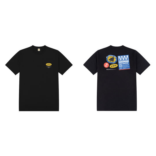 Kaway T-shirt Kaos KWY NUSLAP BLACK