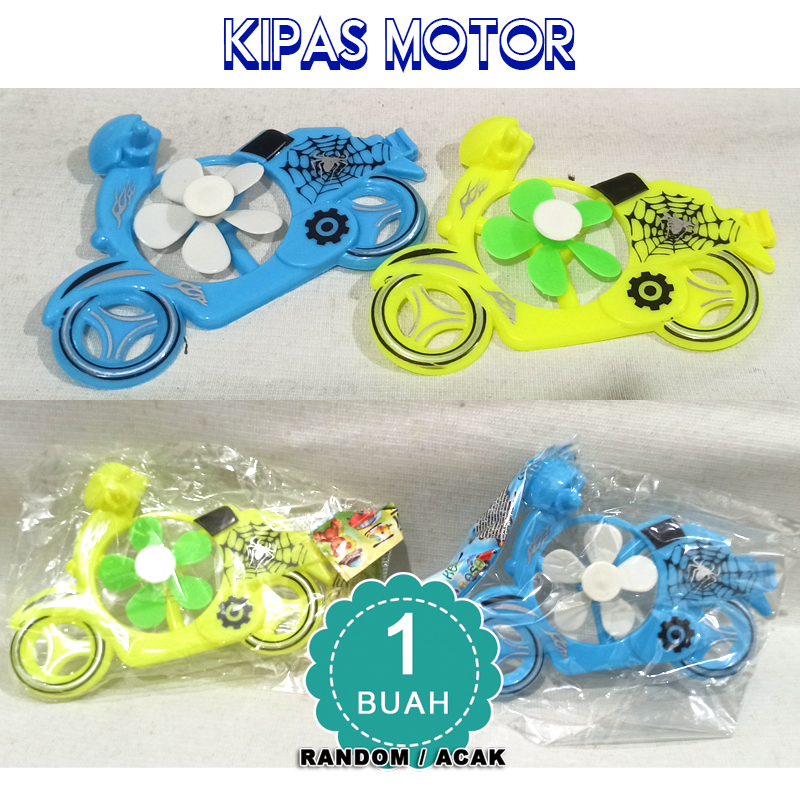 Mainan anak Motor Kipas mini plastik - Satuan - acak - KIPAS MOTOR