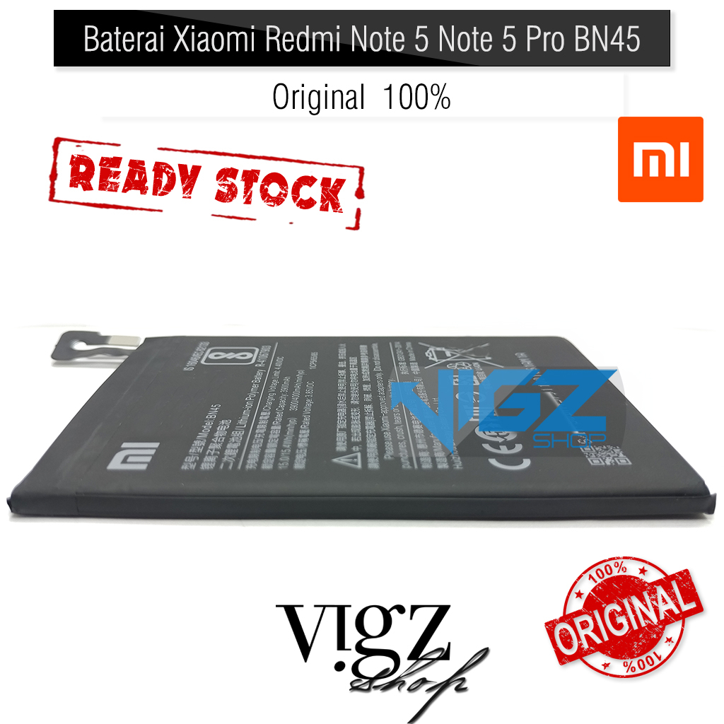 Baterai Xiaomi Redmi Note 5 Note 5 Pro BN45 Original 100%