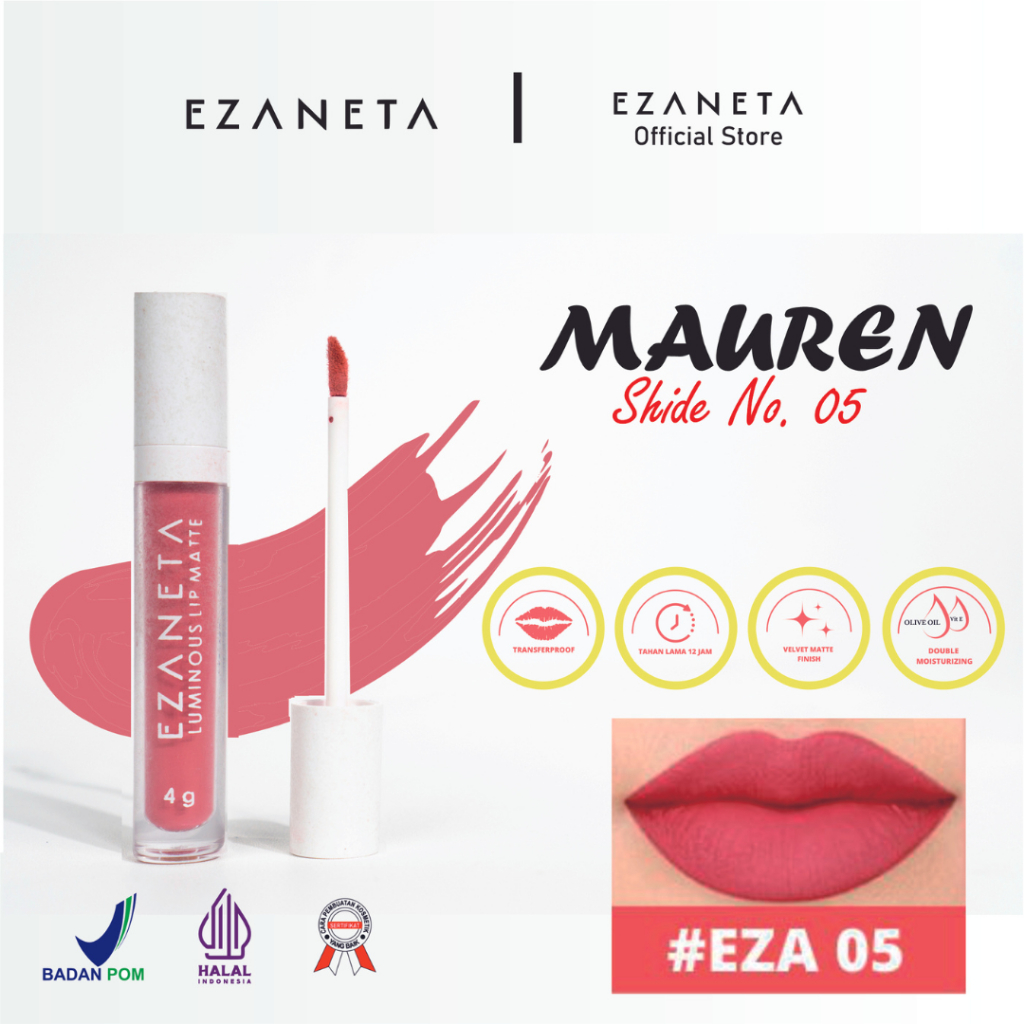EZANETA LUMINOUS LIP MATTE LIP CREAM 05