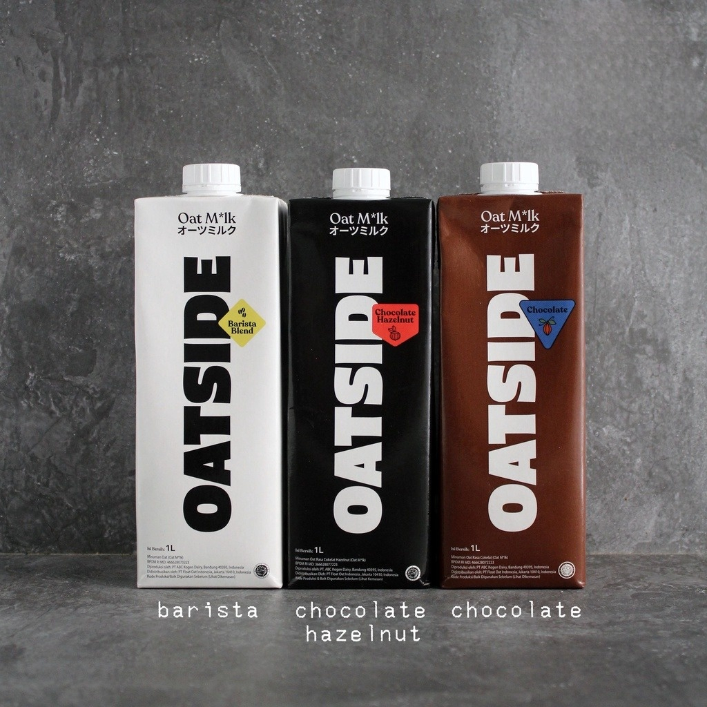 

OATSIDE Oat Milk 1L - Susu Oat Gandum Lactose & Dairy Free