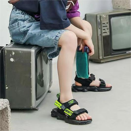 Fashion Trendy Double Velcro Sandal Anak Laki-laki 5360 (28-36)