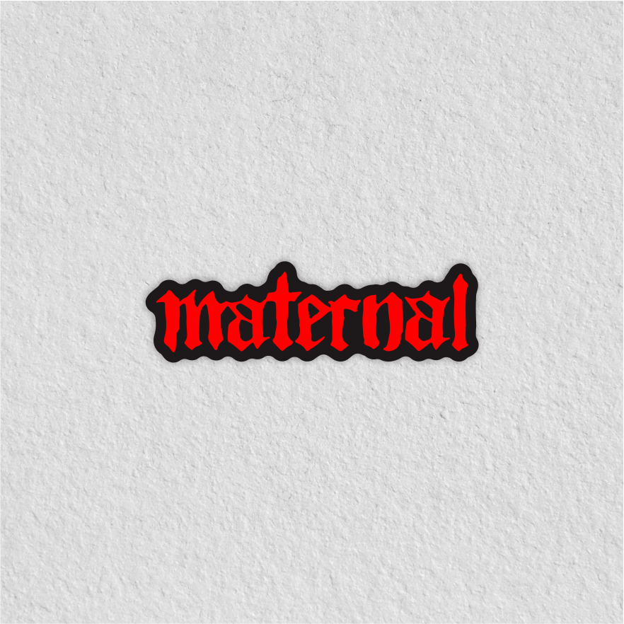 

stiker disto logo maternal merah