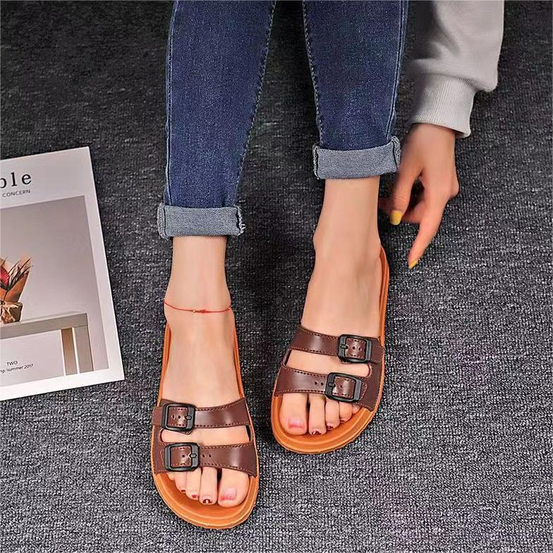 Sandal Santai Flip Flops Double Strap / Sandal Wanita 5436 (36-40)