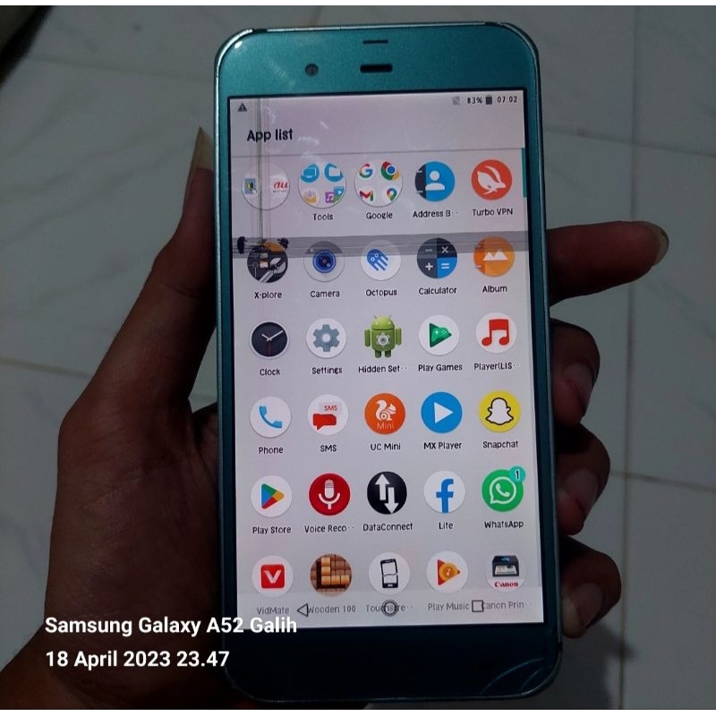 LCD dan TouchScreen Sharp Aquos SH04H SHV34 506SH Minus