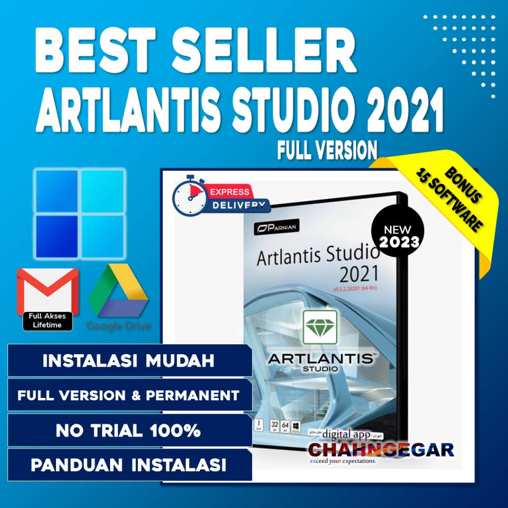 Artlantis Studio 2021 Pro Full Version Lifetime Software Rendering 3D dan menghasilkan gambar yang realistik