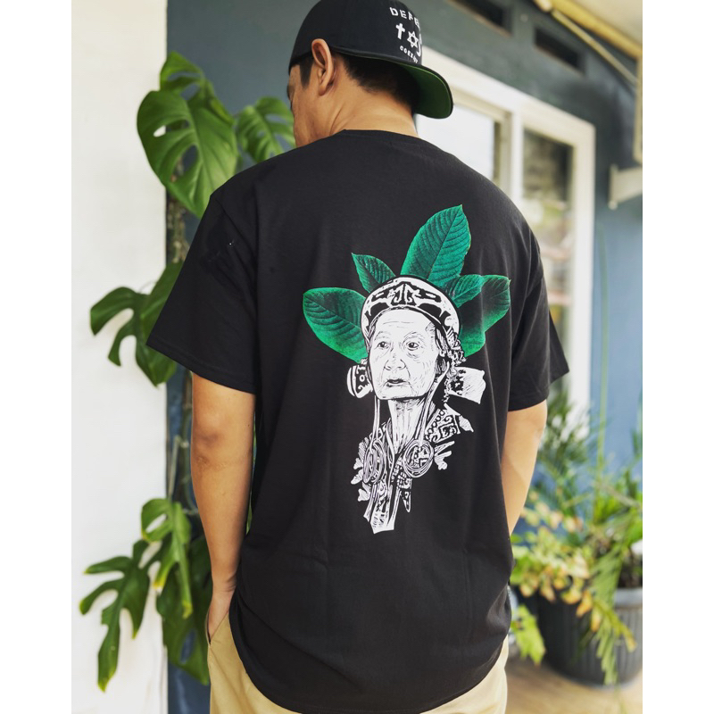 TSHIRT KAOS KEERATOMMM DAYAK BORNEOHERBS