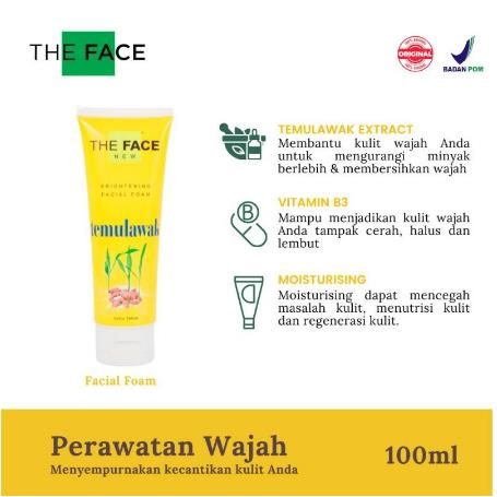 [BPOM] * NCC * The Face Toner Facial Wash Serum Sabun Wajah Cair Temulawak