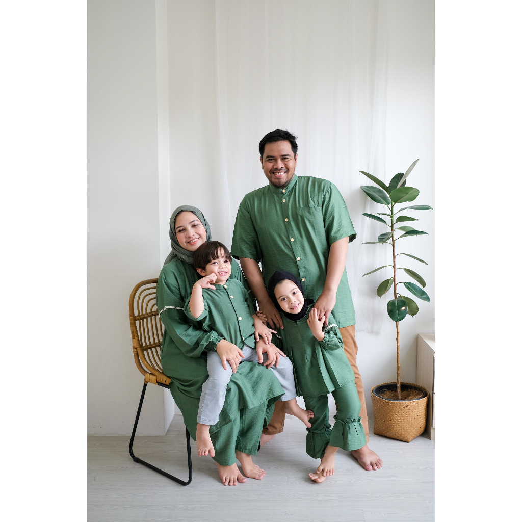 family raya series / baju lebaran keluarga / family set couple senandung raya series