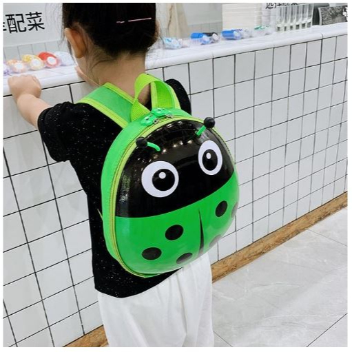 (COD) Vyctoria VOS2922 Tas Ransel Anak Sekolah Ladybug Lucu Import BQ3292 JTF2922 3292 2922