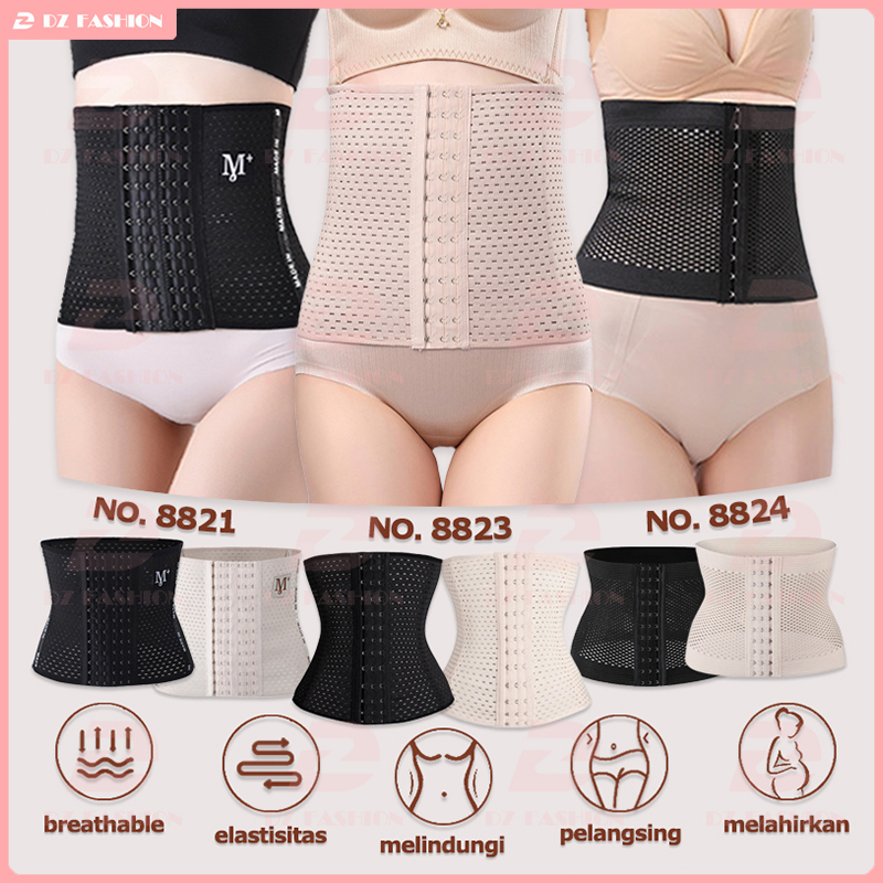 Korset pelangsing perut buncit Korset melahirkan jumbo Stagen pengecil perut ibu melahirkan Impor shapewear corset body slimming 88