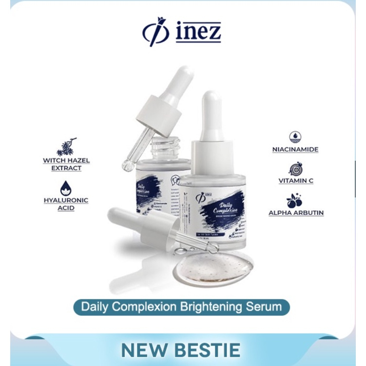 MFI - INEZ DAILY COMPLEXION BRIGHTENING SERUM | READY STOCK