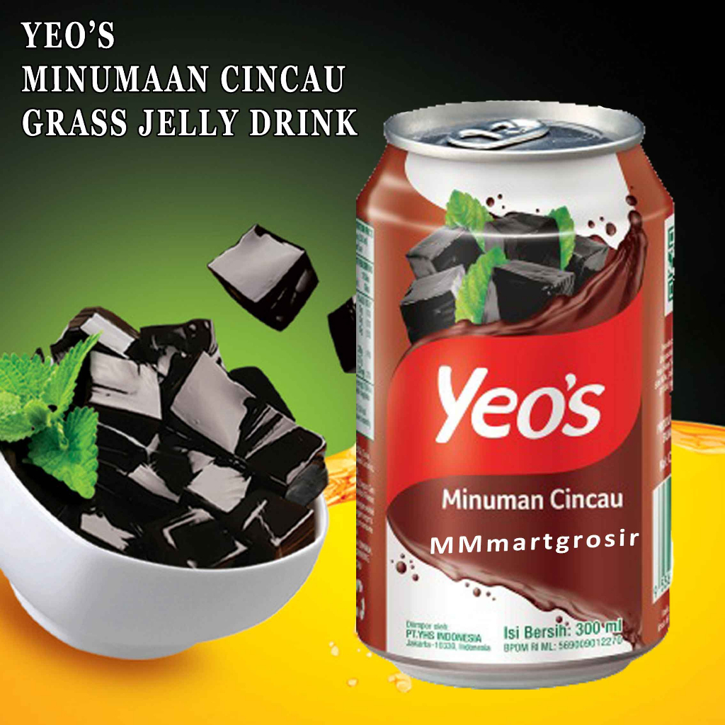 Yeo's/ Minuman Cincau/ Grass Jelly Drink/ 300ml