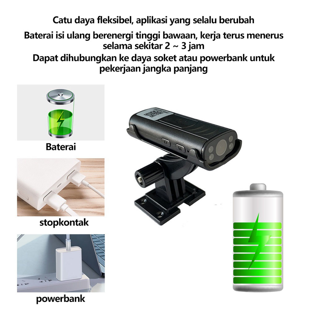 Spy Camera Mini Wifi Baterai Internal FHD 2MP Kamera Cctv Mini Tersembunyi Tanpa Kabel Security Cameras Hidden Camera Pengintai Mini Kamera Kecil Tersembunyi Tanpa Wifi Ip Camera Cctv Wifi Spy Cam Kamera Pengintai Mini With Night Vision