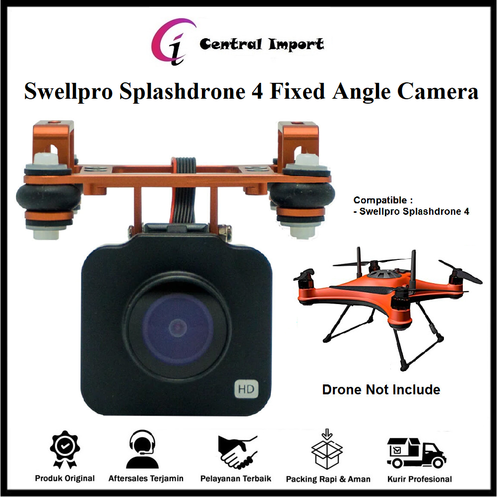 Swellpro Splashdrone 4 Fixed Angle Camera - Swellpro Angle Camera