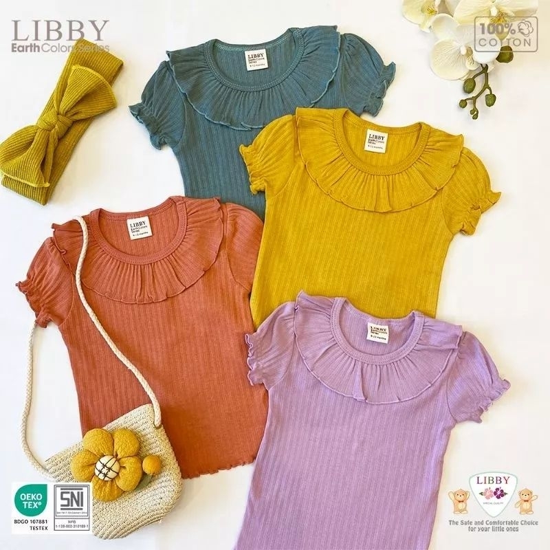 LIBBY - EASY SHIRT GIRL LIBBY - KAOS LIBBY - BAJU LIBBY - ATASAN ANAK PEREMPUAN