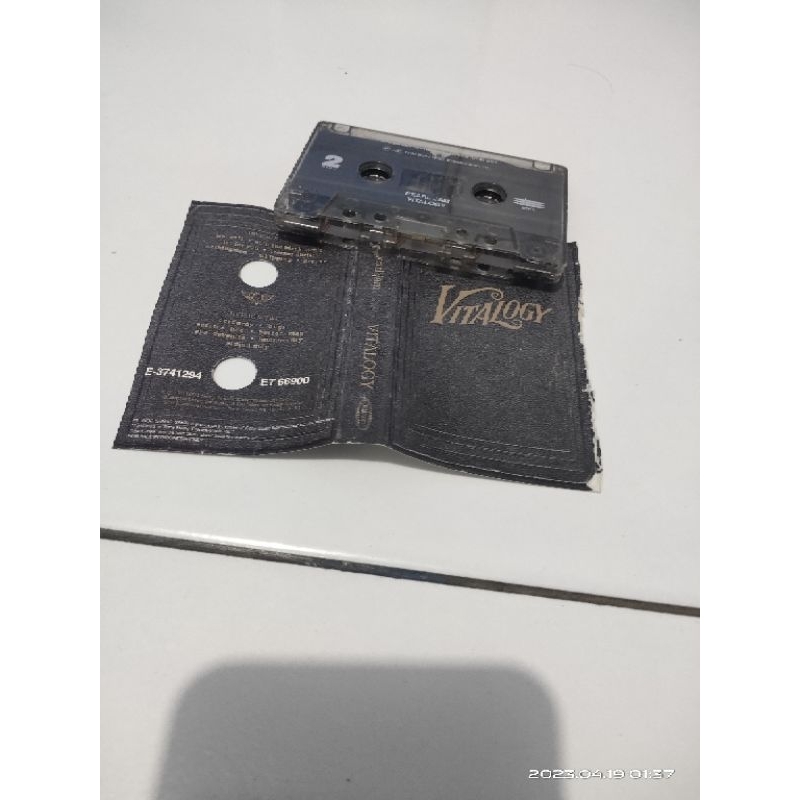 kaset pita pearl jam / vitalogy