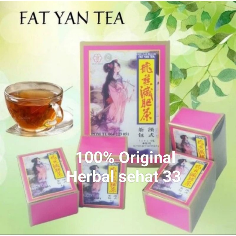 

fat Yan tea teh buang lemak teh cap dewi