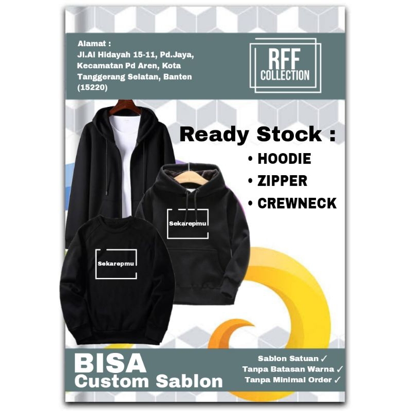 Sweater Sablon Custom Design